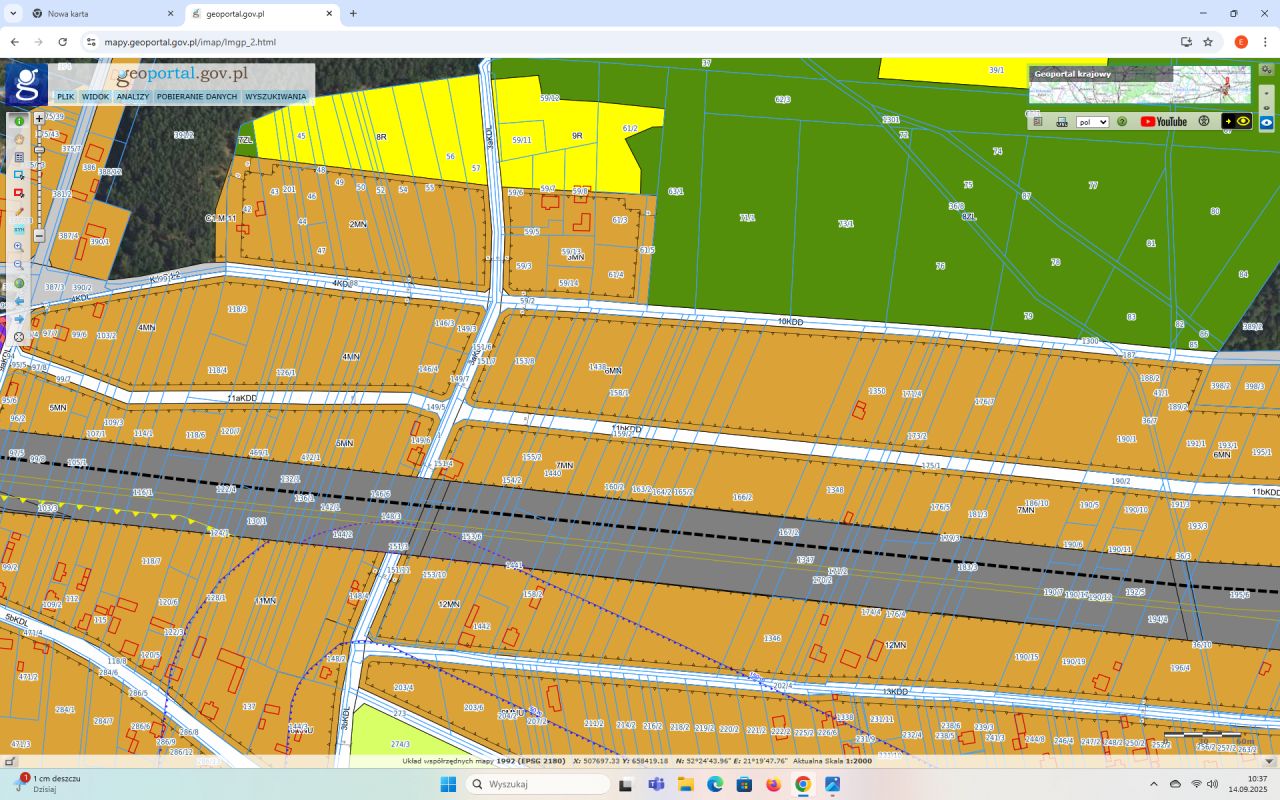 Działka budowlana Klembów. Zdjęcie 5