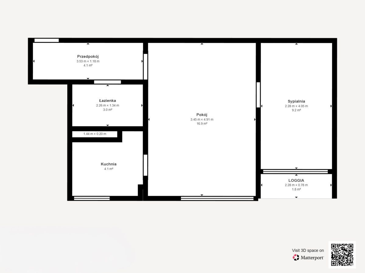 Mieszkanie 2-pokojowe Łódź Dąbrowa, ul. Wincentego Kadłubka. Zdjęcie 15