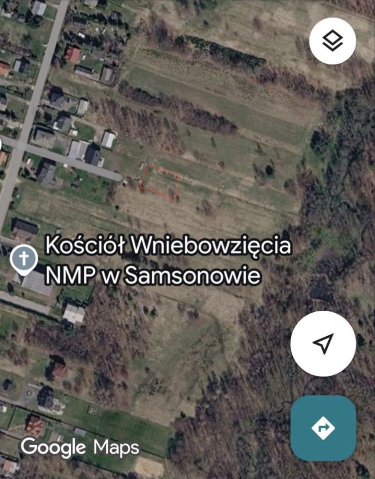 Działka budowlana Samsonów-Piechotne. Zdjęcie 8