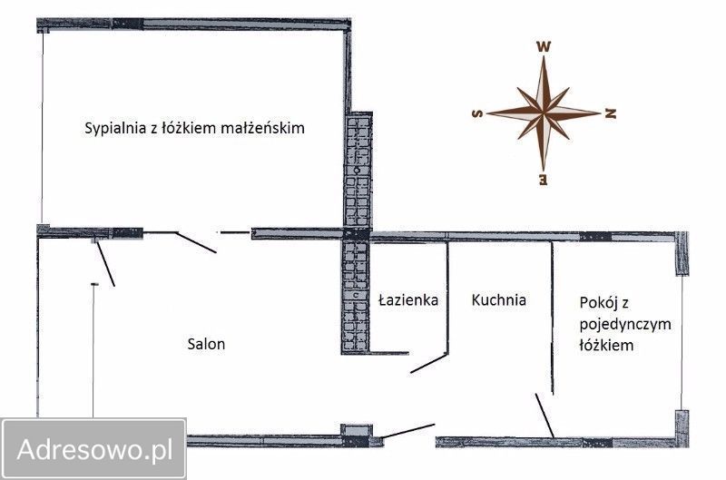 Mieszkanie 3-pokojowe Warszawa Mokotów, ul. Puławska. Zdjęcie 11