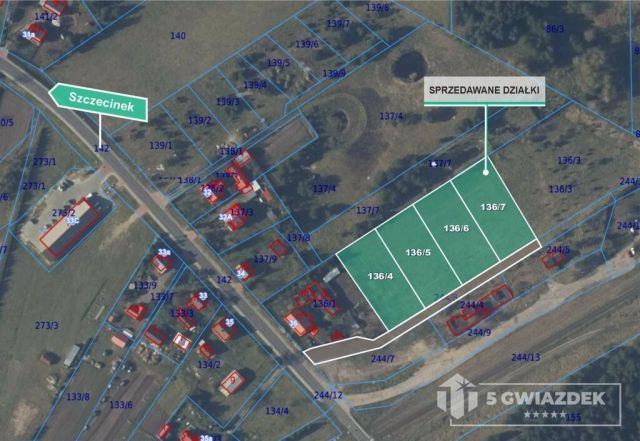 Działka budowlana Gwda Mała. Zdjęcie 13