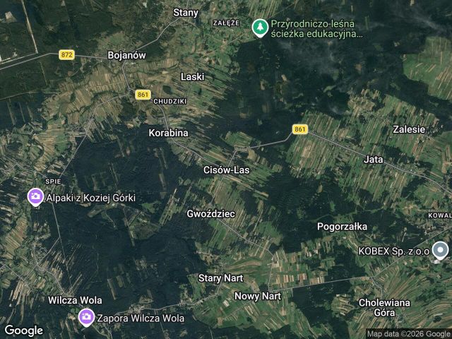 Działka rolna Cisów-Las. Zdjęcie 1