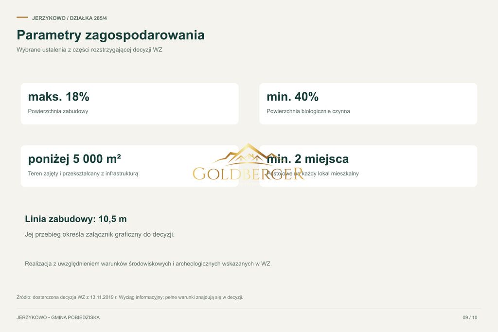 Działka budowlana Jerzykowo, ul. Nad Zalewem. Zdjęcie 9