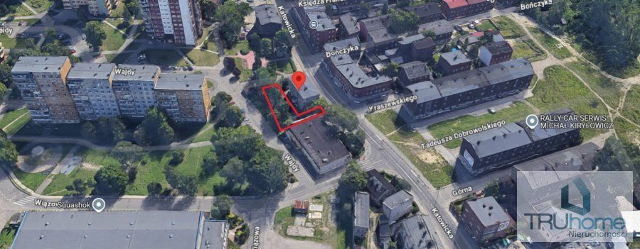 Działka budowlana Katowice Bogucice, ul. Katowicka