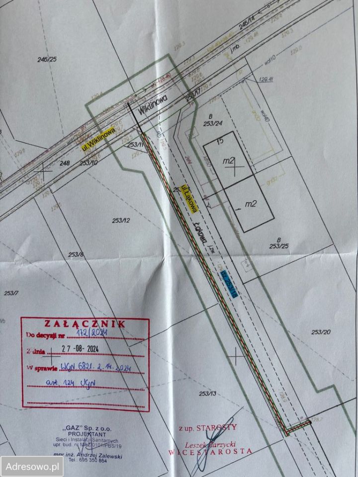 Działka budowlana Urzut, ul. Łąkowa. Zdjęcie 2