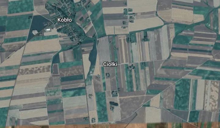 Działka rolna Ciołki