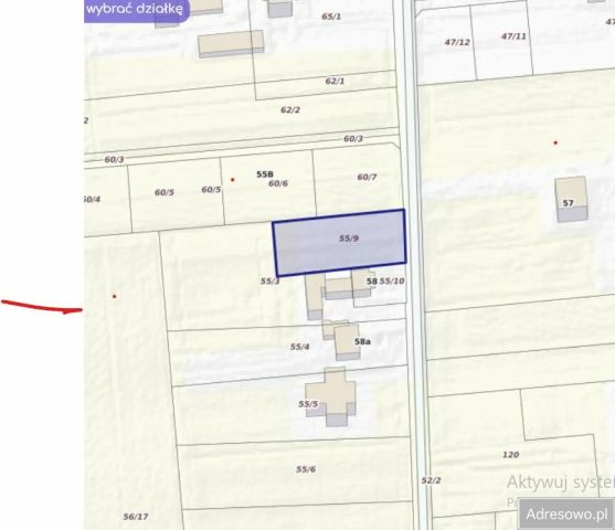 Działka budowlana Probostwo Górne. Zdjęcie 1