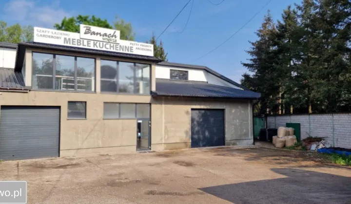 Hala/magazyn Zielonka, ul. Józefa Poniatowskiego