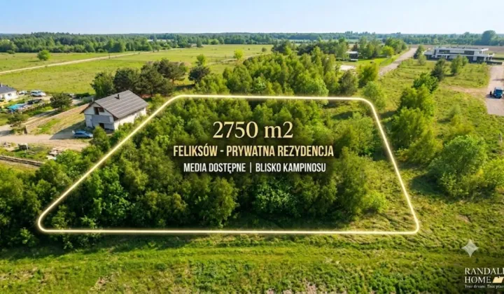Działka inwestycyjna Feliksów, ul. Zajęcza