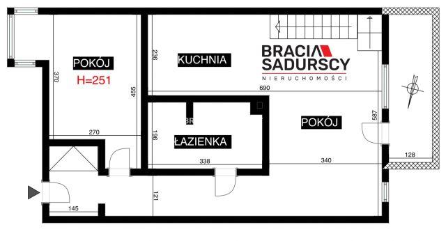 Mieszkanie 3-pokojowe Kraków Swoszowice, ul. Leona Petrażyckiego. Zdjęcie 3