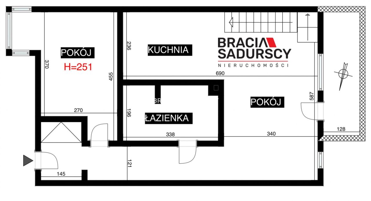 Mieszkanie 3-pokojowe Kraków Swoszowice, ul. Leona Petrażyckiego. Zdjęcie 38