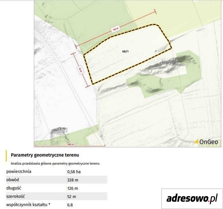 Działka rolna Przybysławice. Zdjęcie 2