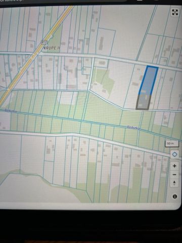 Działka budowlana Krupe. Zdjęcie 1