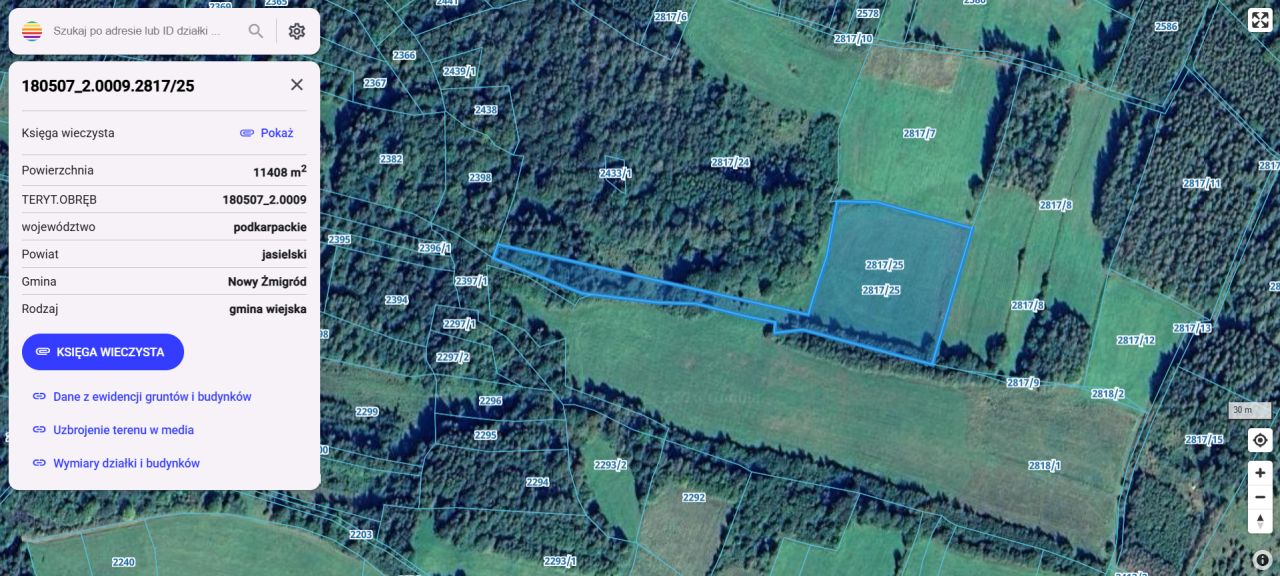 Działka rolno-budowlana Łysa Góra. Zdjęcie 5