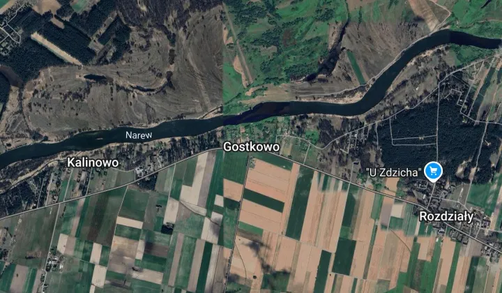 Działka rekreacyjna Gostkowo