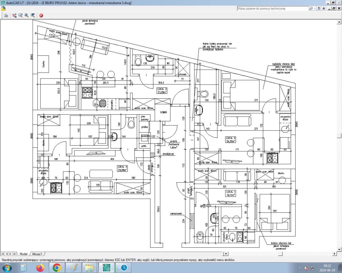 Mieszkanie 3-pokojowe Katowice Śródmieście, ul. Warszawska. Zdjęcie 13