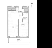 Mieszkanie 2-pokojowe Wrocław Tarnogaj, ul. Piękna. Zdjęcie 4