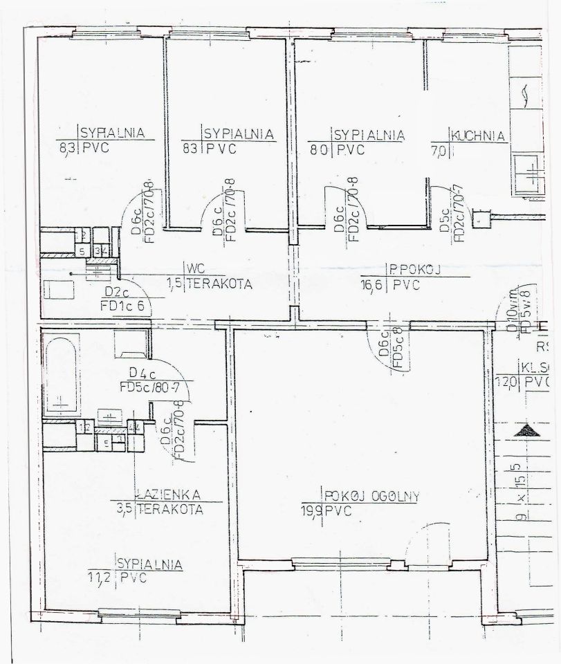 Mieszkanie 5-pokojowe Głogów Żarków Górny, ul. Jagiellońska. Zdjęcie 9