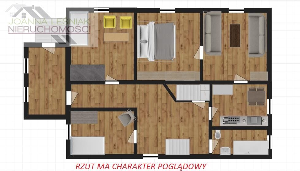 dom wolnostojący, 4 pokoje Żurada, ul. Starowiejska. Zdjęcie 15