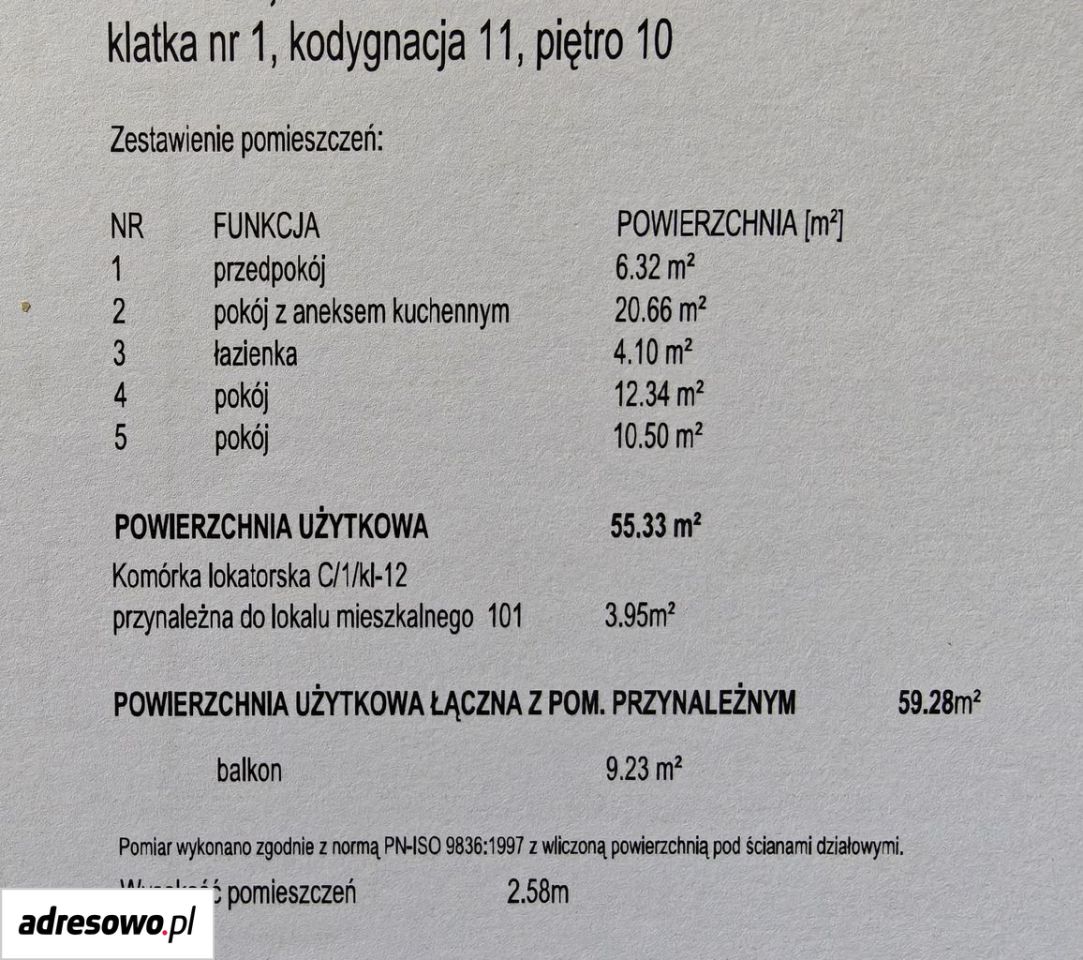 Mieszkanie 3-pokojowe Kraków Podgórze Duchackie, ul. Adama Bochenka. Zdjęcie 12