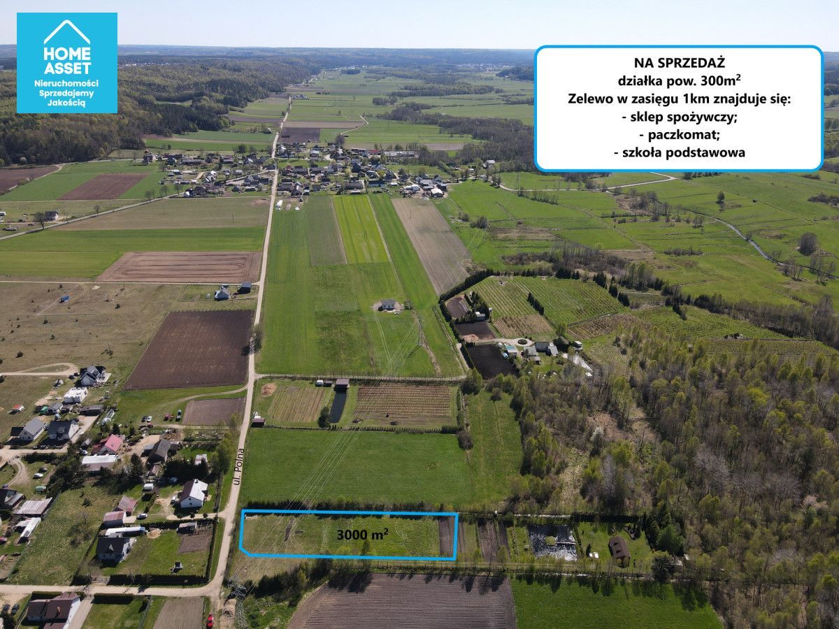 Działka budowlana Zelewo, ul. Polna. Zdjęcie 6