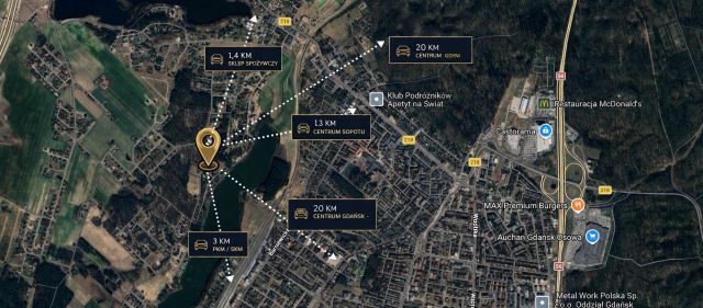 Działka inwestycyjna Chwaszczyno, ul. Cicha. Zdjęcie 3