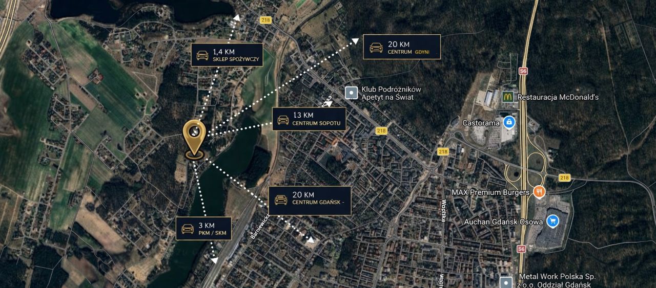 Działka inwestycyjna Chwaszczyno, ul. Cicha. Zdjęcie 3