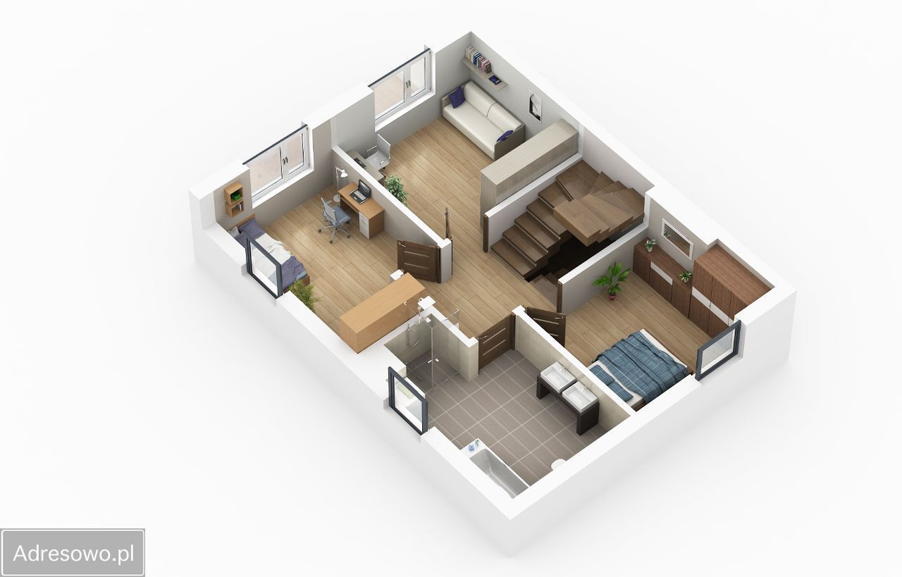 bliźniak, 5 pokoi Grzędzice. Zdjęcie 6