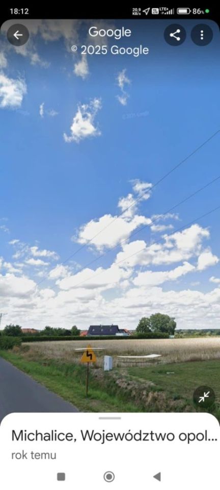 Działka rolno-budowlana Michalice