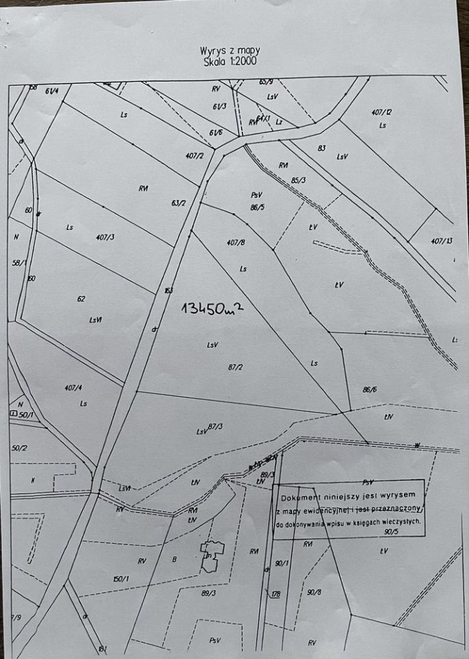 Działka inwestycyjna Maszkowo. Zdjęcie 2