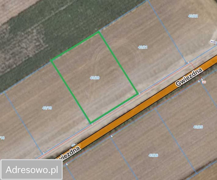 Działka budowlana Radzewo, ul. Gwiezdna. Zdjęcie 2