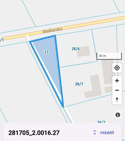 Działka budowlana Rozogi. Zdjęcie 1