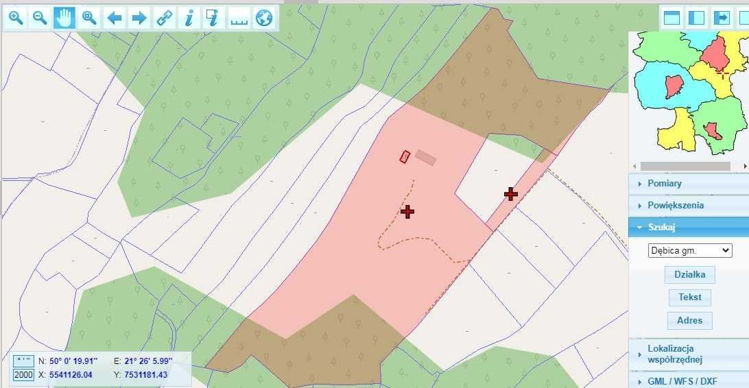 Działka rolna Braciejowa. Zdjęcie 2