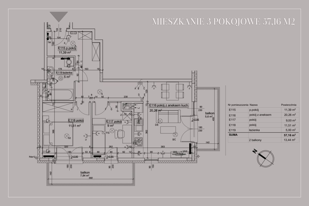 Mieszkanie 3-pokojowe Warszawa Targówek, ul. Teofila Piecyka. Zdjęcie 14