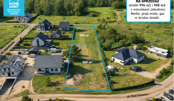 Działka budowlana Domatówko, ul. Nad Stawem