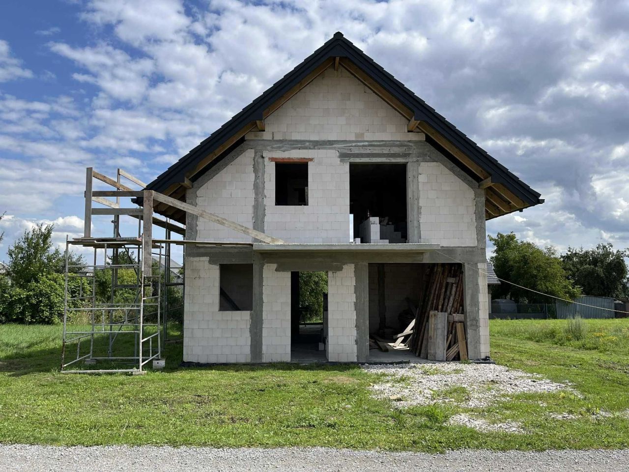 dom wolnostojący, 4 pokoje Bębło, ul. Lasek. Zdjęcie 5