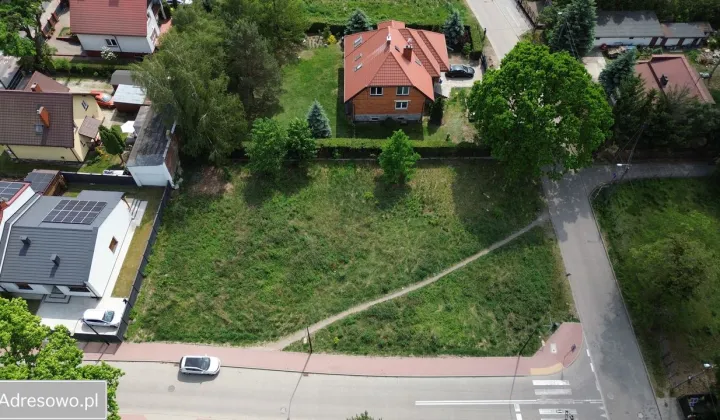 Działka budowlana Pruszków Gąsin, ul. Edmunda Krzywdy-Rzewuskiego