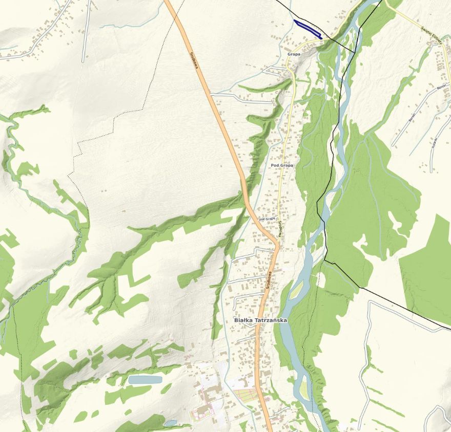 Działka budowlana Białka Tatrzańska Grapa, ul. Grapa. Zdjęcie 9