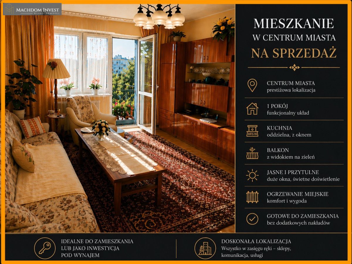 Mieszkanie 1-pokojowe Rypin. Zdjęcie 1
