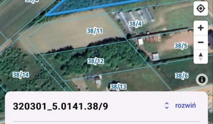 Działka rolna Niwka