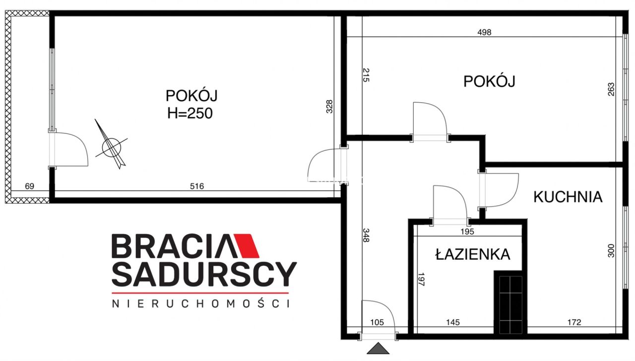 Mieszkanie 2-pokojowe Kraków Krowodrza, ul. Warmijska. Zdjęcie 16