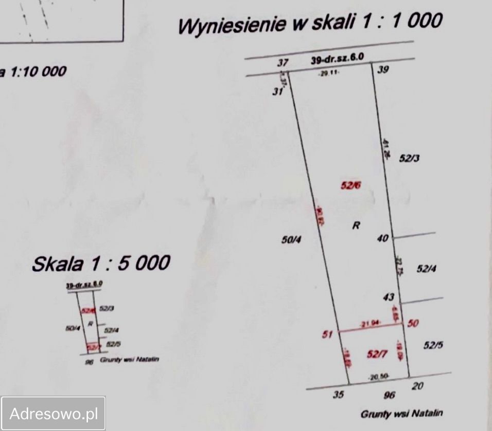 Działka rolno-budowlana Huta Jeżewska. Zdjęcie 9