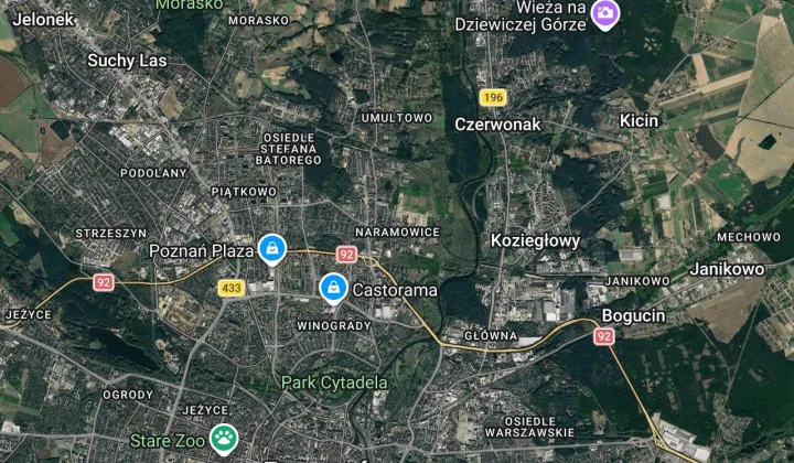 Mieszkanie 2-pokojowe Poznań Naramowice, ul. Dalemińska