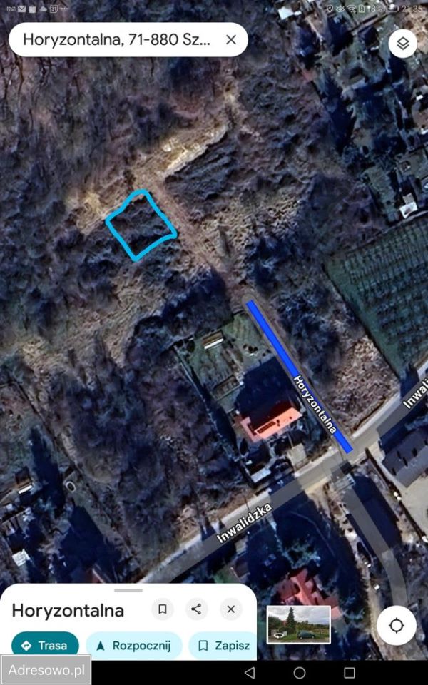 Działka budowlana Szczecin Skolwin, ul. Horyzontalna. Zdjęcie 5