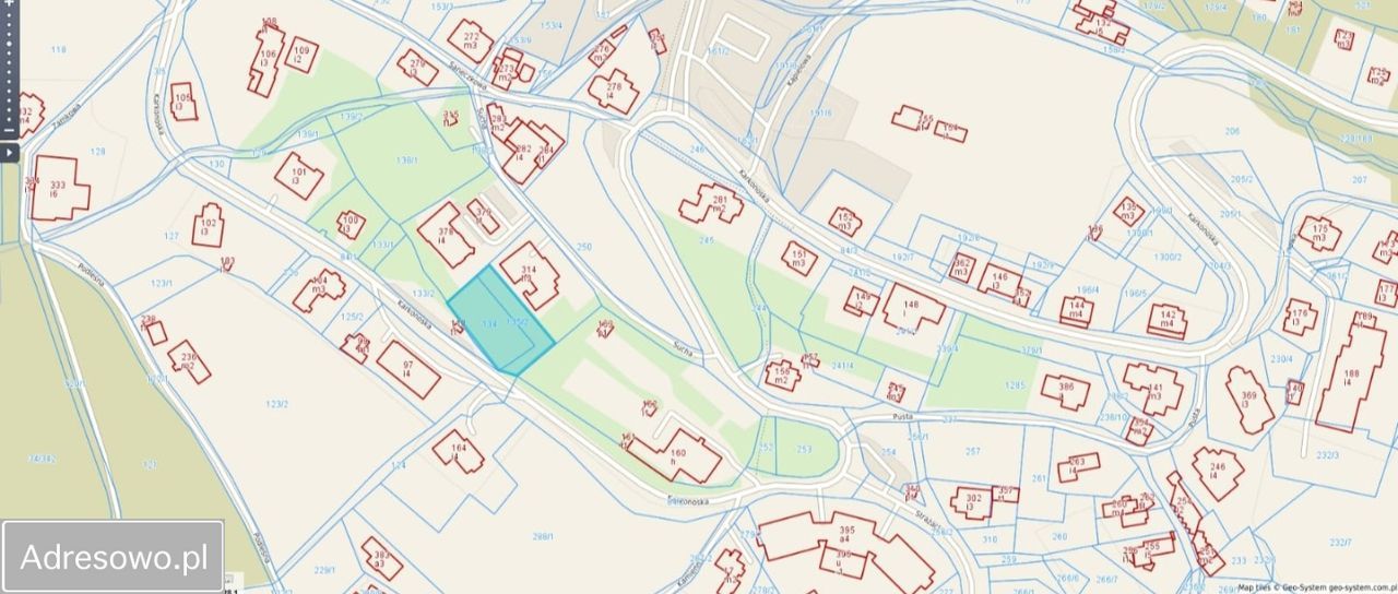 Działka inwestycyjna Karpacz Centrum, ul. Karkonoska. Zdjęcie 2