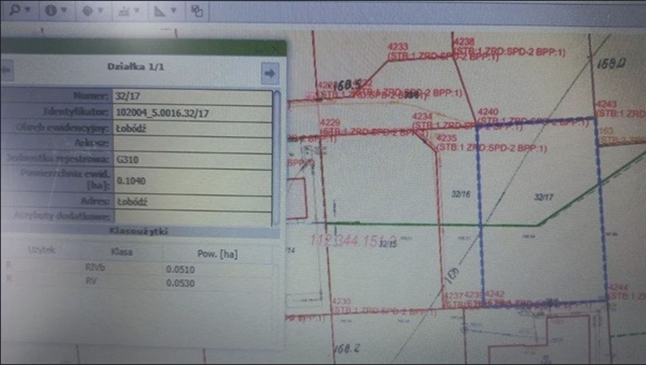 Działka budowlana Łobódź. Zdjęcie 2