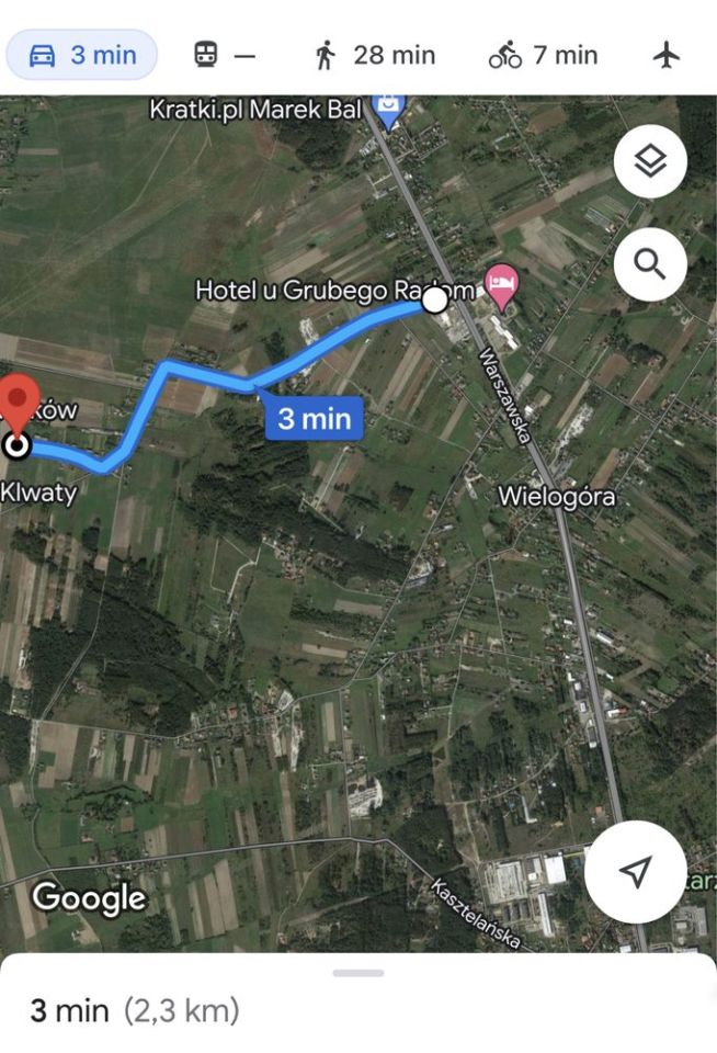 Działka budowlana Klwaty. Zdjęcie 3