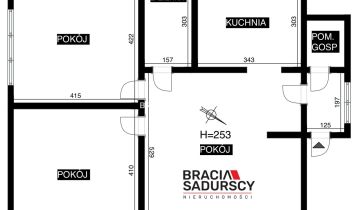 dom wolnostojący, 3 pokoje Zakliczyn, ul. Podlesie