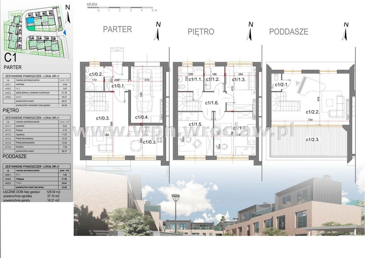 bliźniak, 5 pokoi Wrocław Fabryczna. Zdjęcie 4