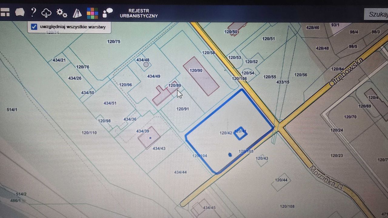 Działka inwestycyjna Kaczyce